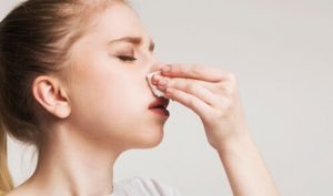 blowing nose after rhinoplasty reaction